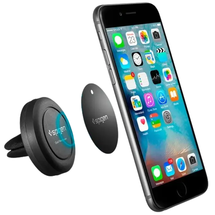 Spigen Spigen Universele Magnetische Autohouder voor Smartphone