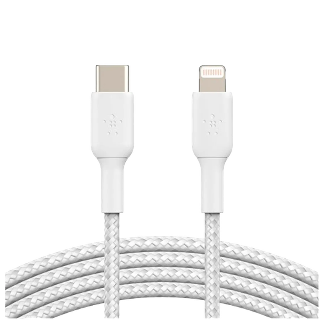 Belkin Belkin Boost Charge USB-C naar Lightning Kabel 1m Gevlochten Wit