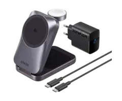 Anker Anker Prime MagGo 3-In-1 Draadloze Oplader 25W Zwart