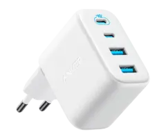 Anker Anker Zolo Dual USB-A + Dual USB-C Snellader 50W - Wit