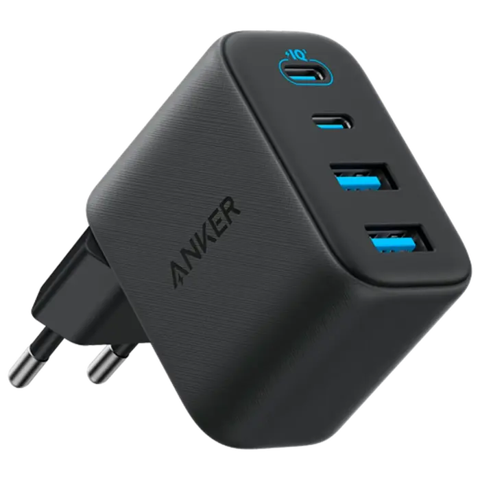 Anker Anker Zolo 50W Snellader - 2x USB-C & 2x USB-A - Zwart