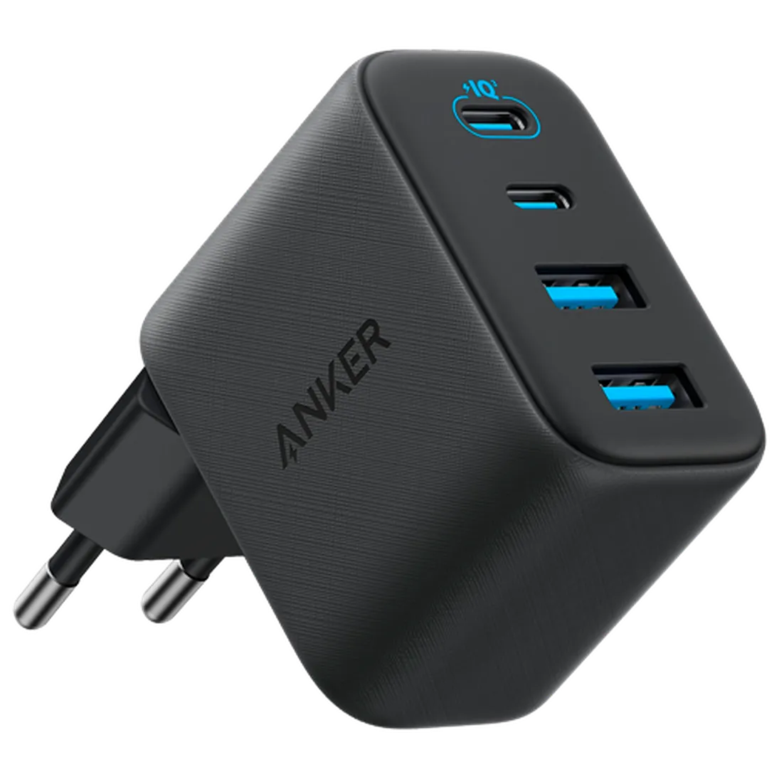 Anker Anker Zolo 50W Snellader - 2x USB-C & 2x USB-A - Zwart