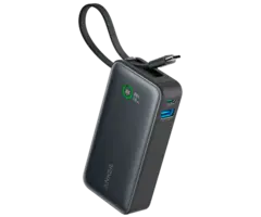 Anker Anker 545 Nano Powerbank 10.000mAh 30W met USB-C Kabel - Zwart