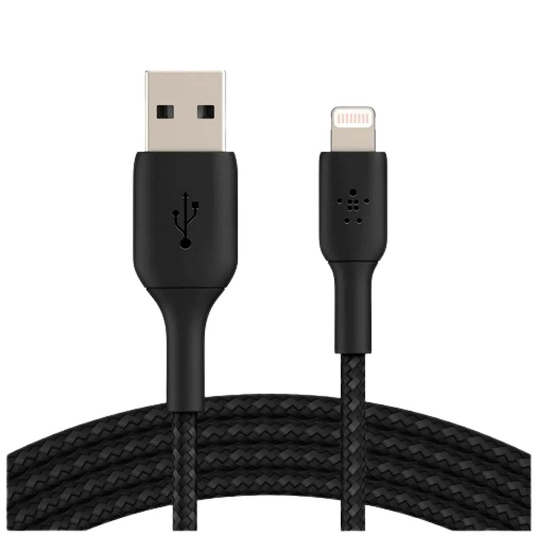 Belkin Belkin Boost Charge Gevlochten Lightning Kabel 1m Zwart