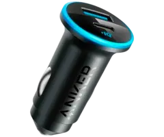 Anker Anker 323 Dual USB & USB-C Autolader 52W - Zwart