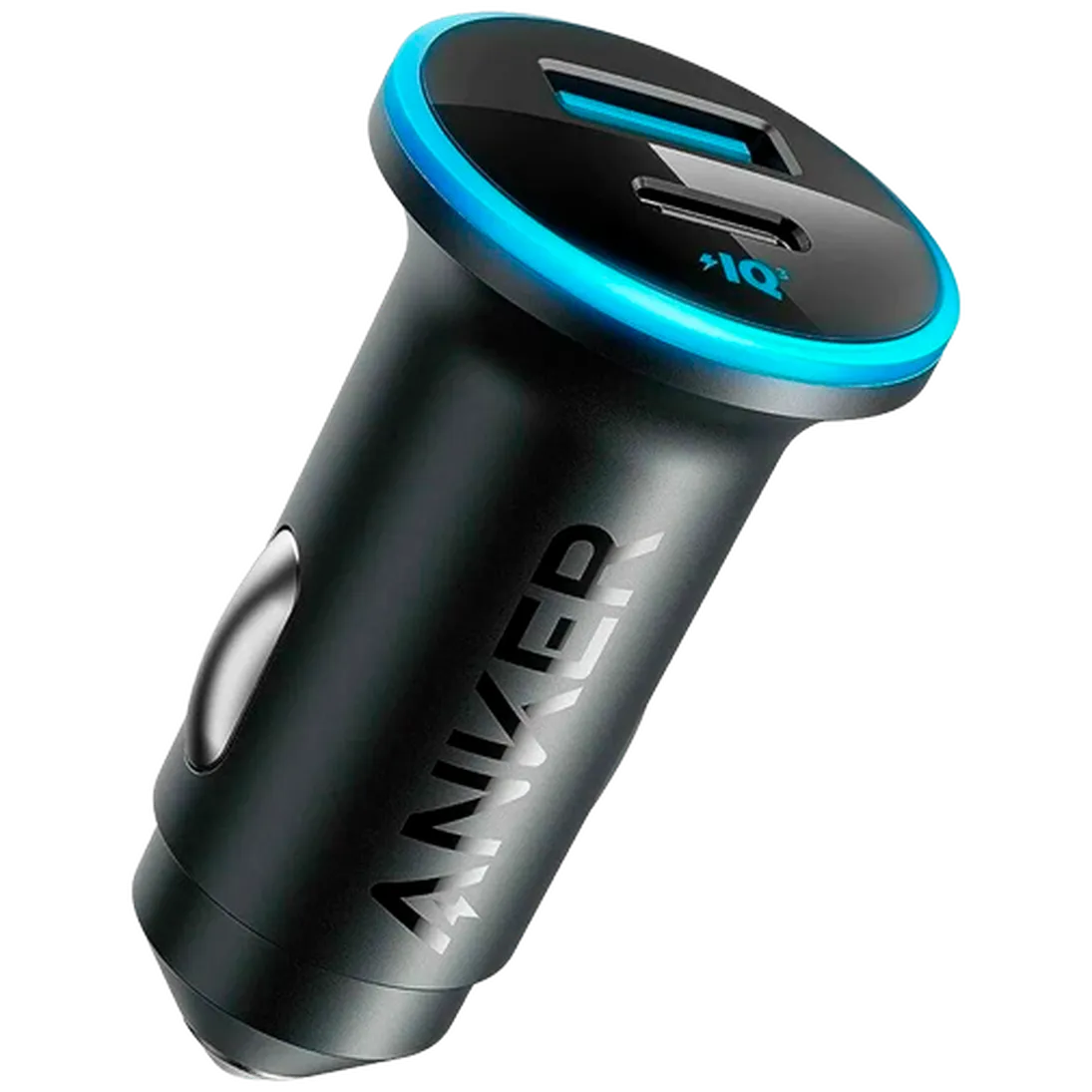 Anker Anker 323 Dual USB & USB-C Autolader 52W - Zwart