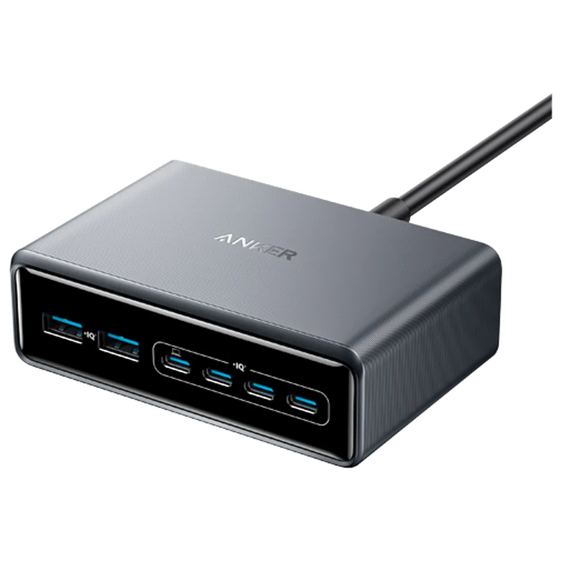 Anker Anker Prime 6-In-1 Snellader 200W Zwart - Desktop Oplaadstation