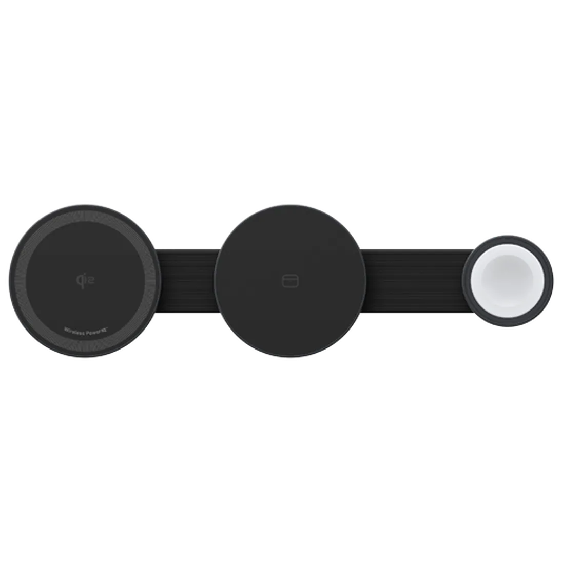 Anker Anker MagGo 3-In-1 Vouwbare Draadloze Snellader (15W Qi2) - Zwart