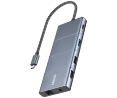 Anker Anker PowerExpand 11-In-1 USB-C Hub Multiport Adapter Grijs