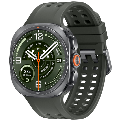 Samsung Samsung Galaxy Watch Ultra 2 4G - Zilver Titanium Smartwatch 47mm