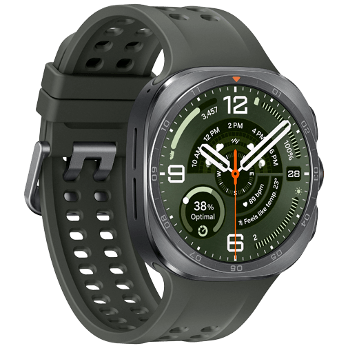Samsung Samsung Galaxy Watch Ultra 2 4G - Zilver Titanium Smartwatch 47mm