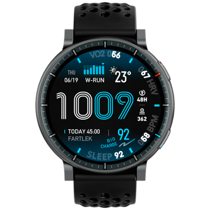 Amazfit Amazfit Active Max Smartwatch - Zwart (Siliconenband)