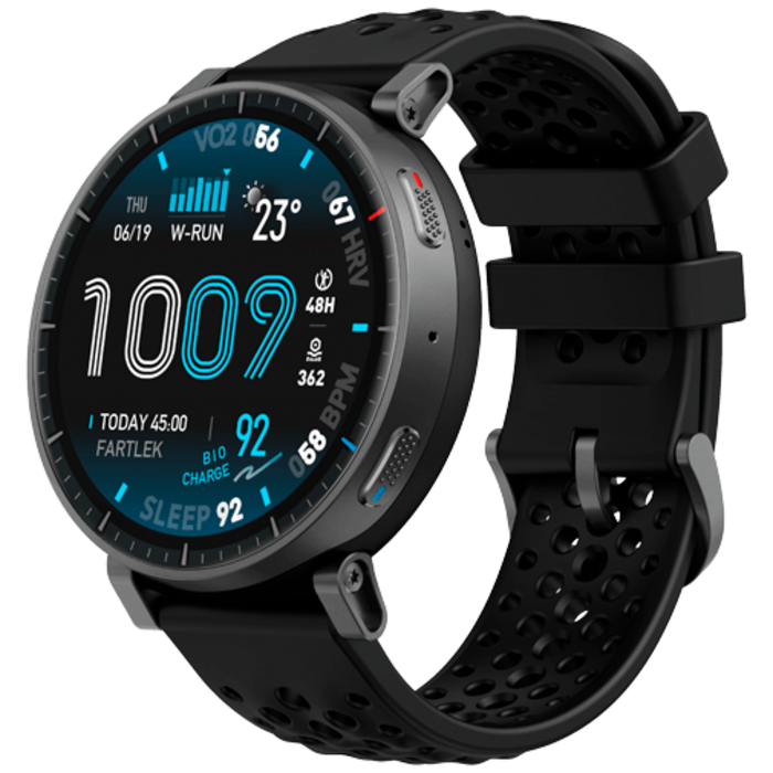 Amazfit Amazfit Active Max Smartwatch - Zwart (Siliconenband)