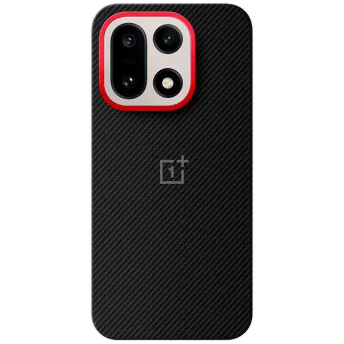 OnePlus OnePlus 15 Aramid Fiber Back Cover Magnetisch - Zwart