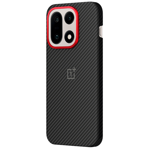 OnePlus OnePlus 15 Aramid Fiber Back Cover Magnetisch - Zwart