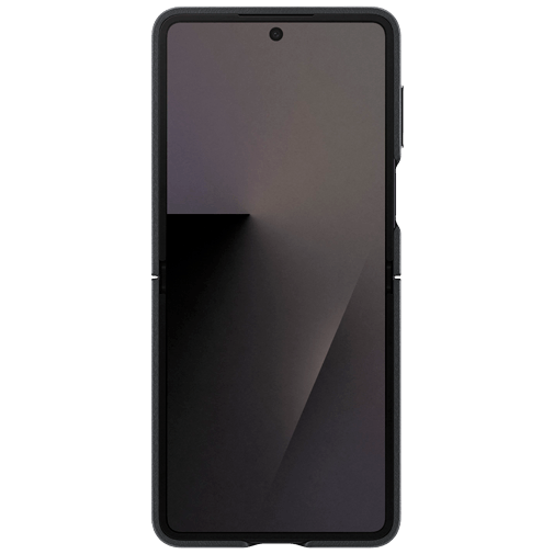Samsung Samsung Kindsuit PU-Leren Back Cover Zwart voor Galaxy Z Flip 7