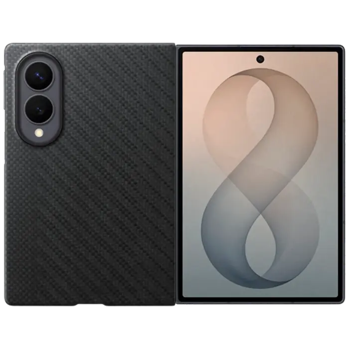 Samsung Samsung Carbon Back Cover Zwart Magnetisch (Galaxy Z Fold 8)