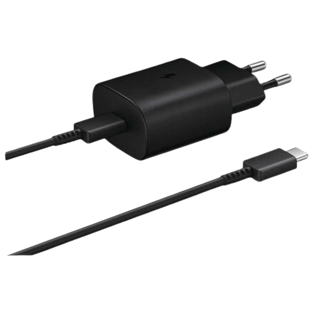 Samsung Samsung 25W USB-C Snellader + USB-C Kabel (EP-TA800) - Zwart