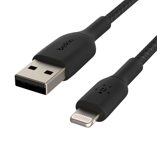 Belkin Belkin Boost Charge Gevlochten Lightning Kabel USB-A 0,15m Zwart, foto 5 van 5