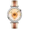 Huawei Huawei Watch GT 6 41mm Smartwatch Zilver - Bruine Lederen Band