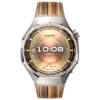 Huawei Huawei Watch GT 6 Pro 46mm Smartwatch - Zilver met Bruine Band