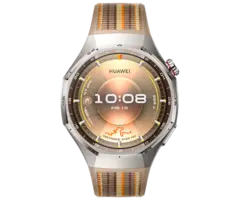Huawei Huawei Watch GT 6 Pro 46mm Smartwatch - Zilver met Bruine Band