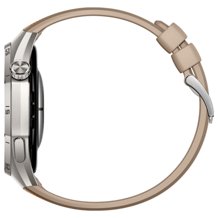 Huawei Huawei Watch GT 6 Pro 46mm Smartwatch - Zilver met Bruine Band