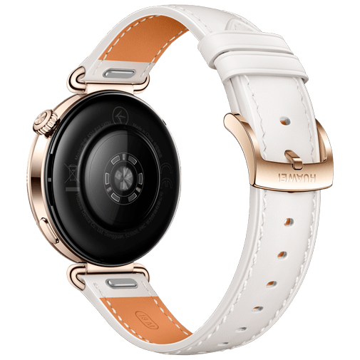 Huawei Huawei Watch GT 6 41mm Smartwatch - Goud met Witte Band