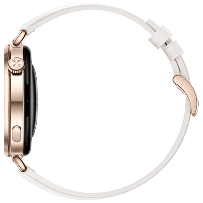 Huawei Huawei Watch GT 6 41mm Smartwatch - Goud met Witte Band
