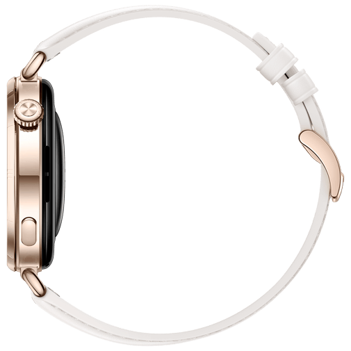 Huawei Huawei Watch GT 6 41mm Smartwatch - Goud met Witte Band