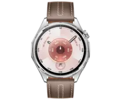 Huawei Huawei Watch GT 6 46mm Smartwatch - Zilver met Bruine Band