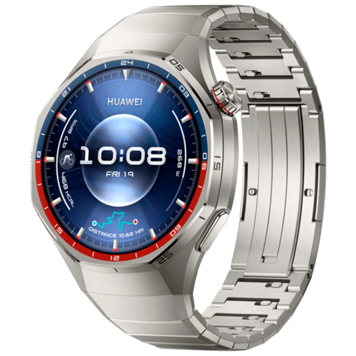 Huawei Huawei Watch GT 6 Pro 46mm Smartwatch - Zilver met Zilveren Band