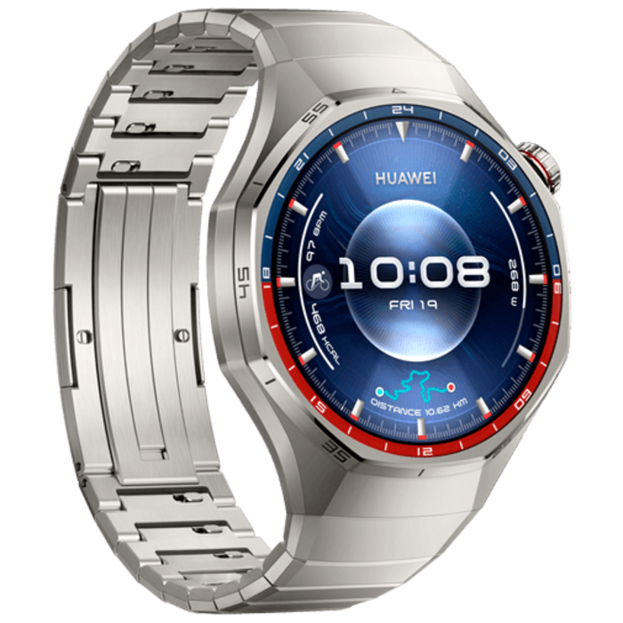 Huawei Huawei Watch GT 6 Pro 46mm Smartwatch - Zilver met Zilveren Band