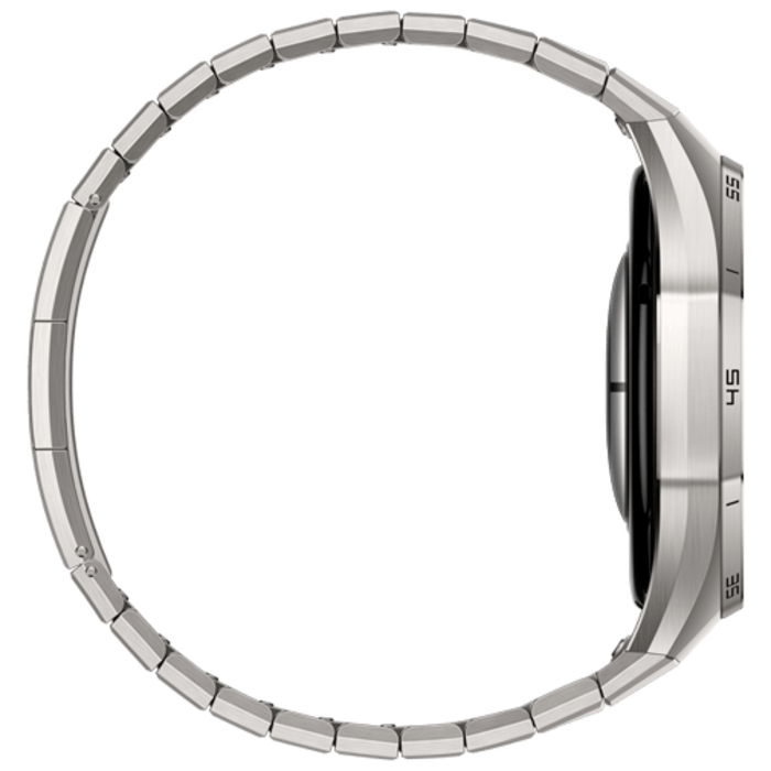 Huawei Huawei Watch GT 6 Pro 46mm Smartwatch - Zilver met Zilveren Band