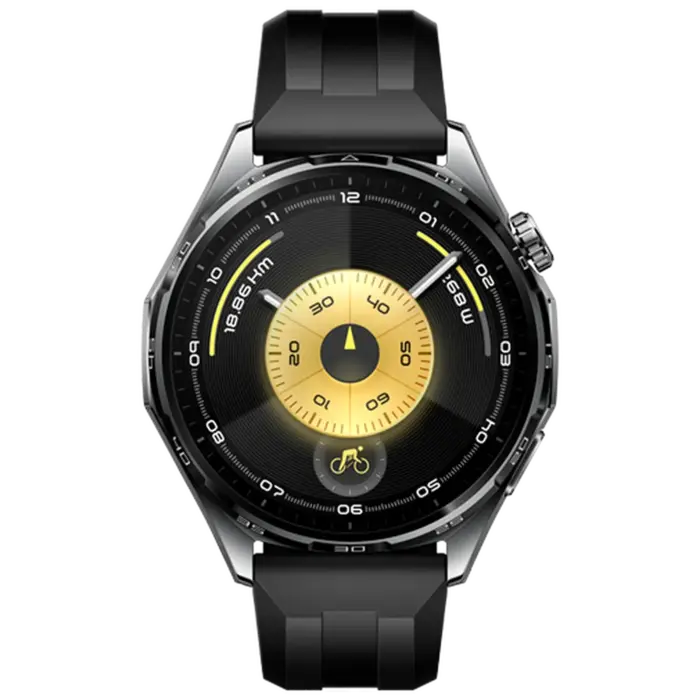 Huawei Huawei Watch GT 6 46mm Smartwatch - Grijs (Zwarte Band)