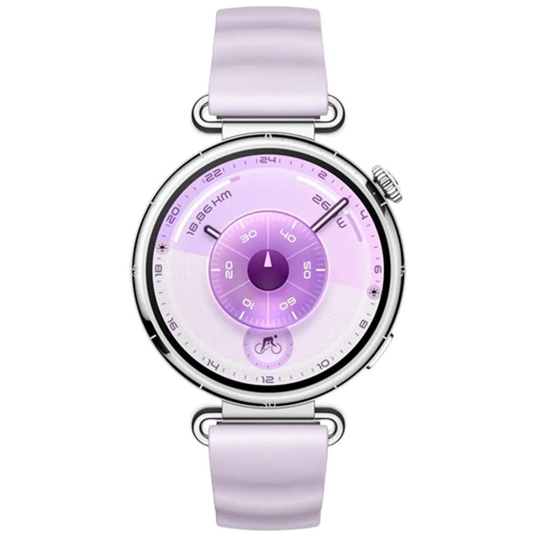 Huawei Huawei Watch GT 6 41mm Smartwatch - Zilver met Paarse Band