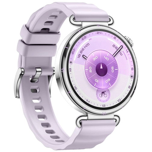 Huawei Huawei Watch GT 6 41mm Smartwatch - Zilver met Paarse Band