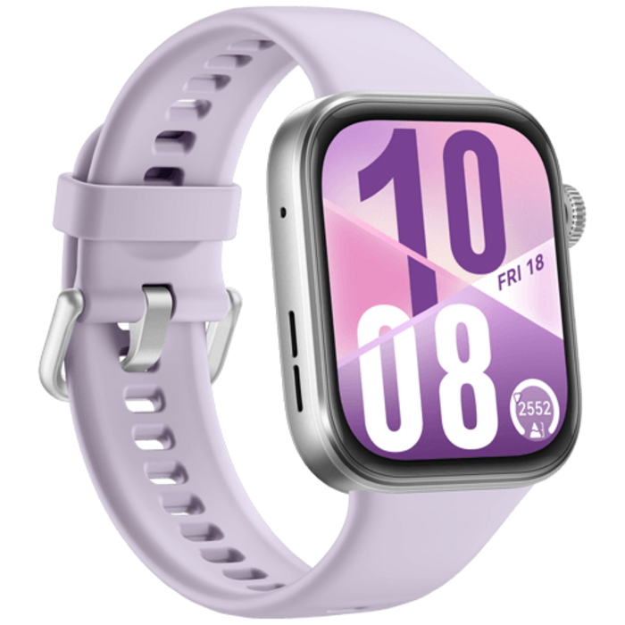 Huawei Huawei Watch Fit 4 Smartwatch - Zilver (Paarse Band)