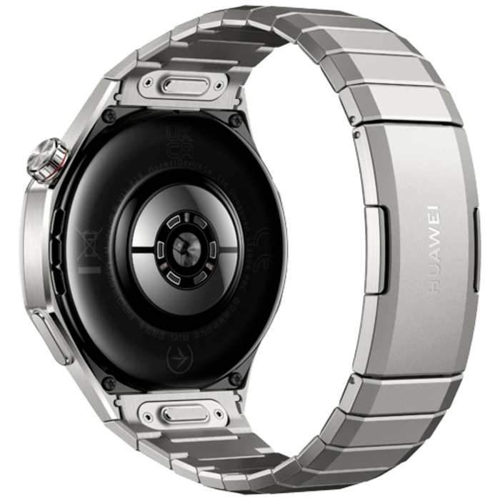 Huawei Huawei Watch GT 5 Pro 46mm Smartwatch - Zilver met Metalen Band