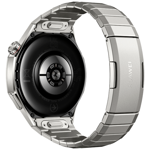 Huawei Huawei Watch GT 5 Pro 46mm Smartwatch - Zilver met Metalen Band