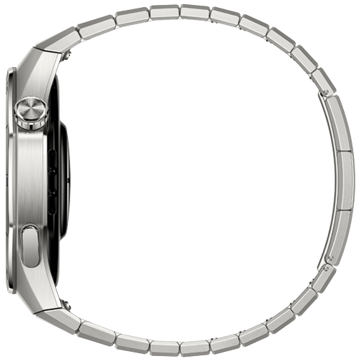 Huawei Huawei Watch GT 5 Pro 46mm Smartwatch - Zilver met Metalen Band