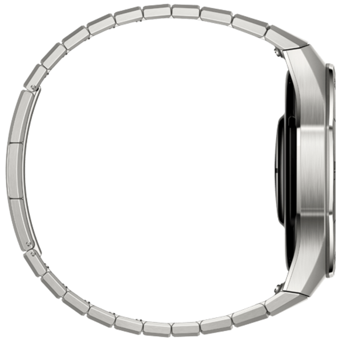 Huawei Huawei Watch GT 5 Pro 46mm Smartwatch - Zilver met Metalen Band