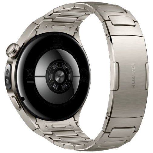 Huawei Huawei Watch 5 46mm Smartwatch - Zilver Titanium Band