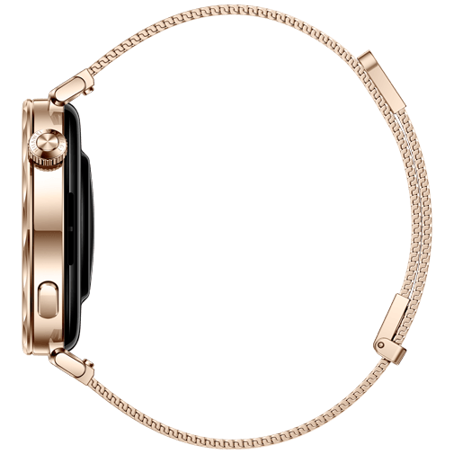 Huawei Huawei Watch GT 5 41mm Smartwatch - Goud met Milanese Band