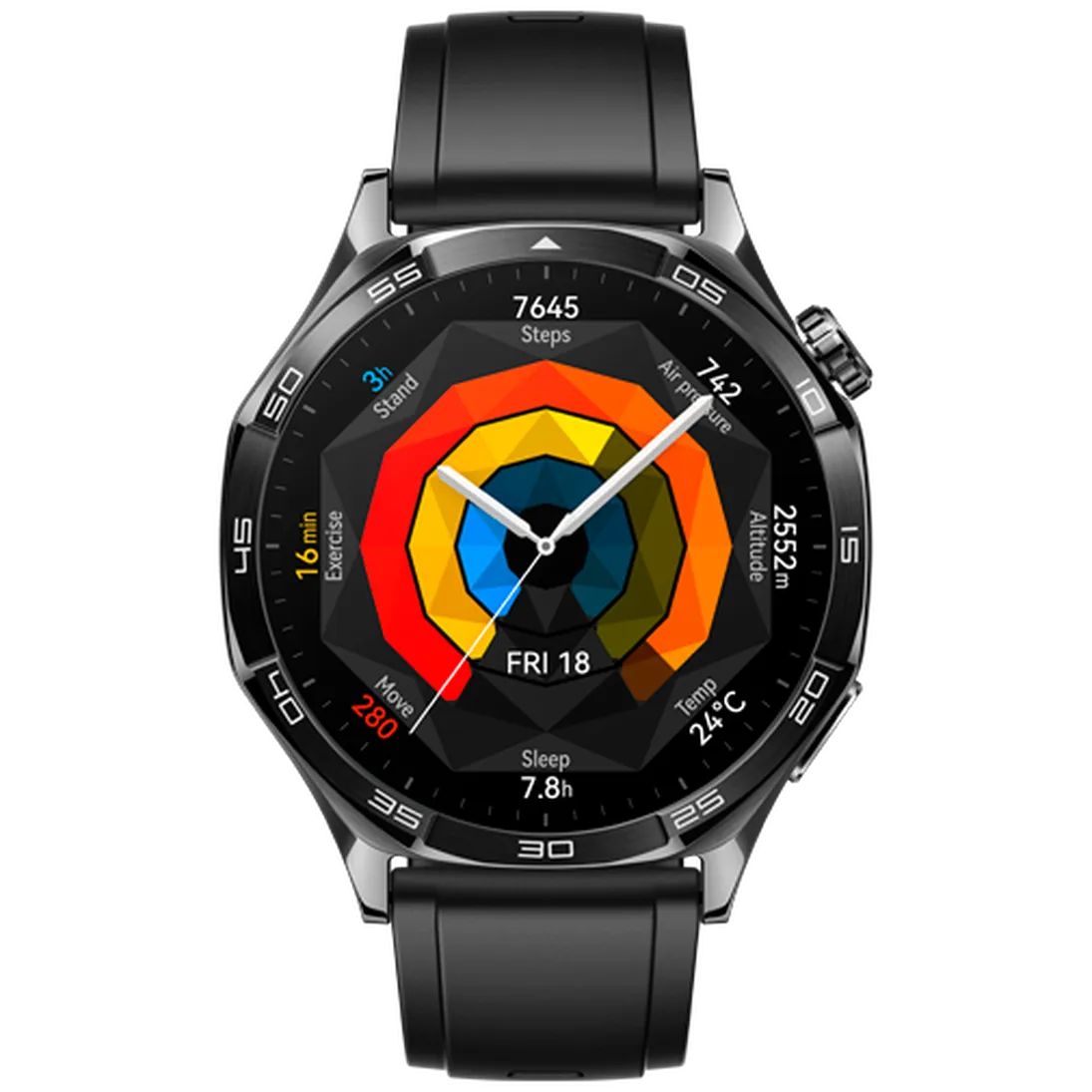 Huawei Huawei Watch GT 5 46mm Smartwatch - Zwart