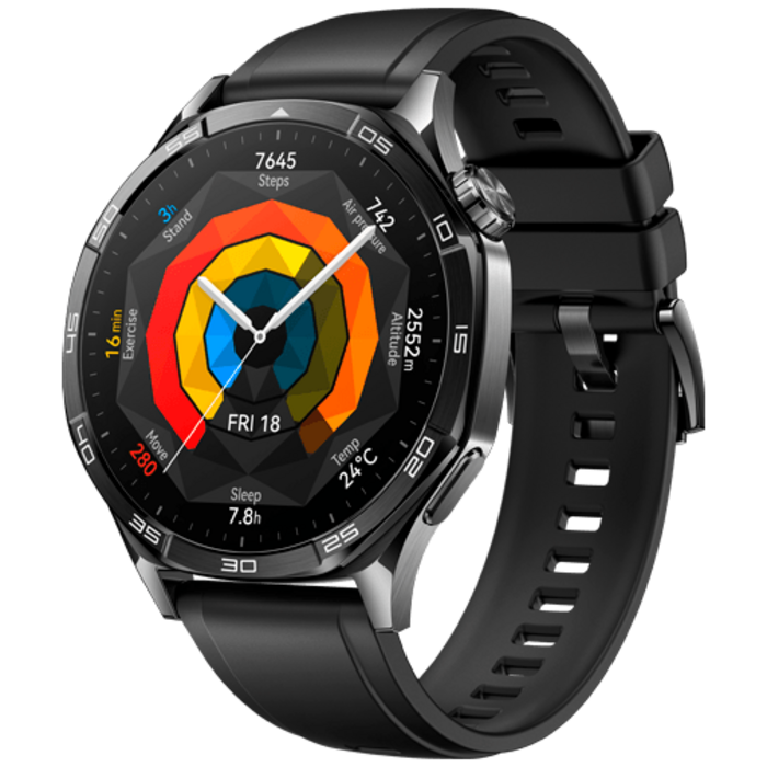 Huawei Huawei Watch GT 5 46mm Smartwatch - Zwart