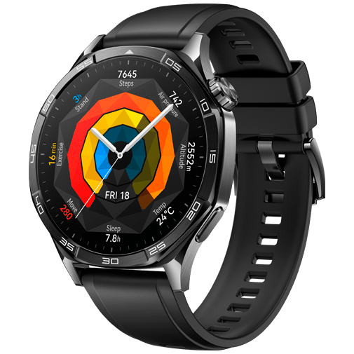 Huawei Huawei Watch GT 5 46mm Smartwatch - Zwart