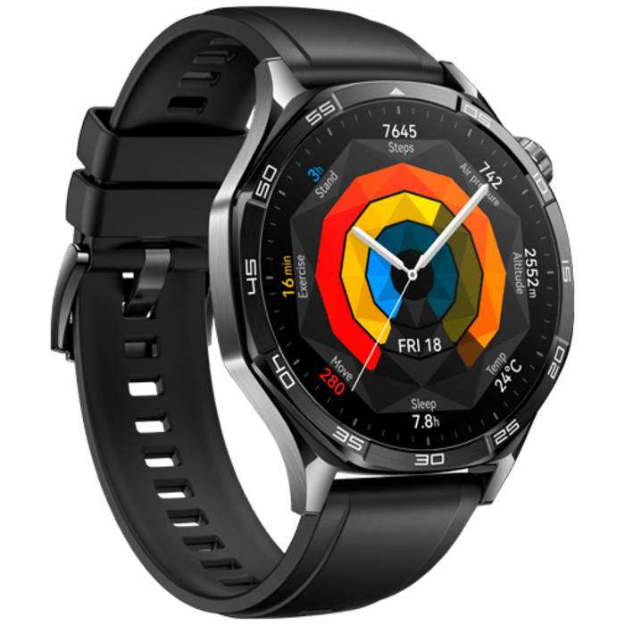Huawei Huawei Watch GT 5 46mm Smartwatch - Zwart