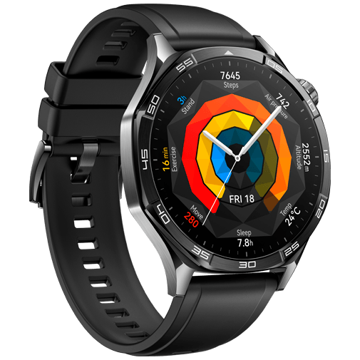 Huawei Huawei Watch GT 5 46mm Smartwatch - Zwart