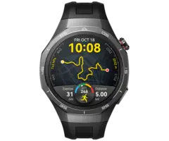 Huawei Huawei Watch GT 5 Pro 46mm Smartwatch - Zwart (Rubberen Band)